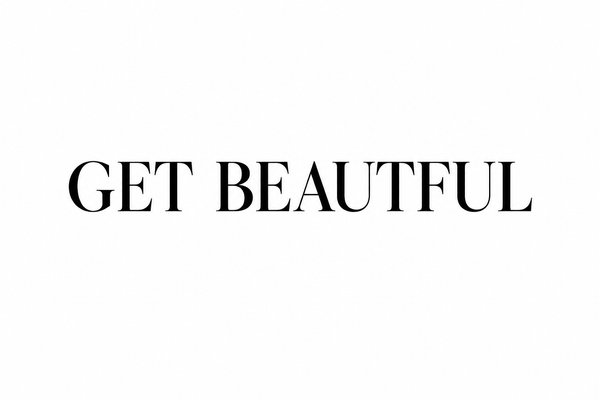 GET BEAUTFUL wordmark logo